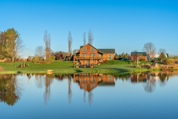 Stunning Acreage With Private Pond