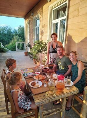 Outdoor dining