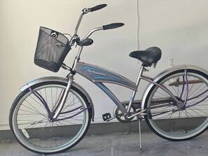 2 beach cruisers