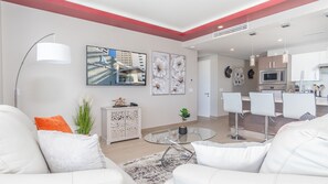 the living room