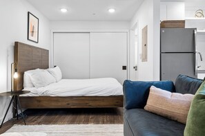 Queen Bed and Sofa Bed