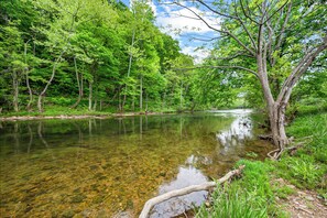 Enjoy the calm waters of Walker Creek