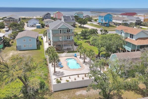 Exterior - Back / Pool, Overlooking the Atlantic Ocean