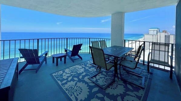 Sea Yourself on this Amazing Balcony!