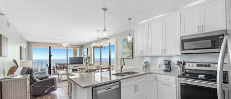 Open concept living space