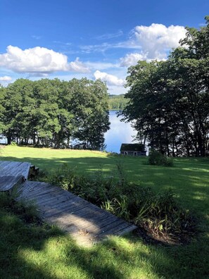 View from the cottage