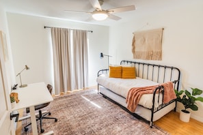 Bedroom 3 provides twin trundle bed, which can pop up into a king-sized bed.