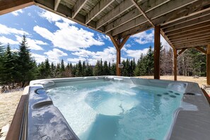 Soak up the sun in your private spa!