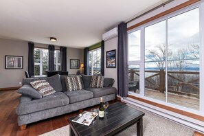 Relax in style and breathe in the natural views.