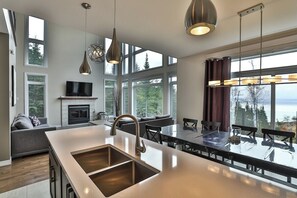 Gourmet kitchen, ready for summer feasts.
