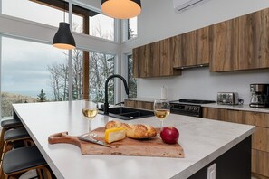 Get creative and whip up delicious treats in our fully equipped kitchen.