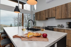 Get creative and whip up delicious treats in our fully equipped kitchen.