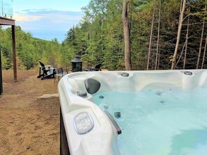 Soak up the sun in your private spa.