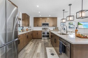 A chefs dream kitchen with everything you could need