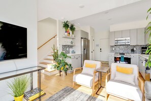 Living room 1 into Kitchen. 2nd floor