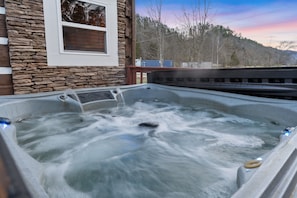 Bain à remous extérieur