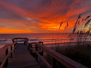Breathtaking Sunsets and Sunrises Steps Away