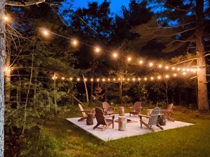 Grab a hoodie and cozy up by the campfire