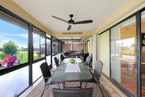 Outdoor dining