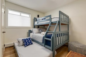 Bedroom 2- Twin over a double with twin trundle underneath