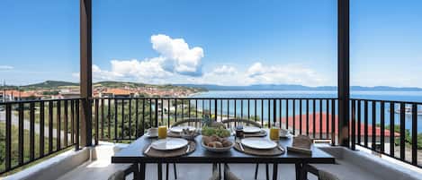 Vue depuis le balcon