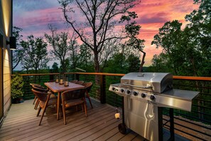 Savor sunset views while grilling under the stars with friends and family!