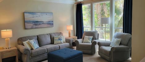 Living room - queen size sofa bed