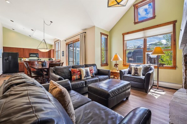 Living Area - Main Street Junction 11 - Breckenridge Vacation Rental