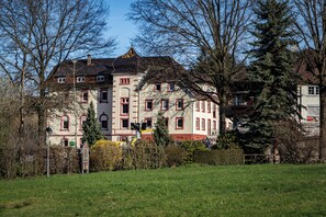 Fassade der Unterkunft