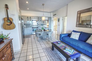 Kitchen and living space