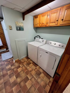washer and dryer free to use