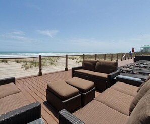 Couch, Furniture, Balcony, Nature, Outdoors