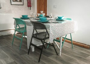 Horseshoe dining table