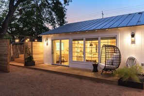 Back entrance to the Cottage