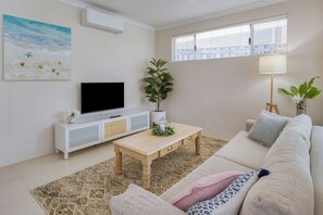 Living Area with Smart TV