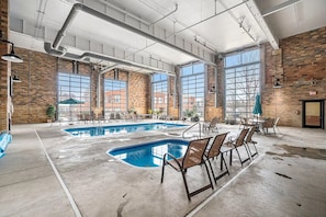 Splash Into the Summer with Central Loft`s Luxurious Heated Indoor Pool