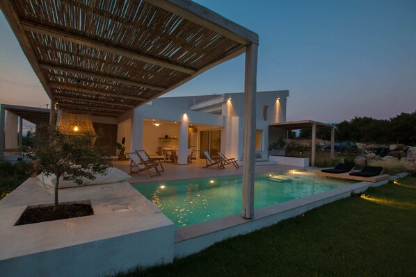 Exterior view of the villa
