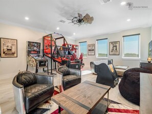 Enjoy Harry Potter inspired game rooms.