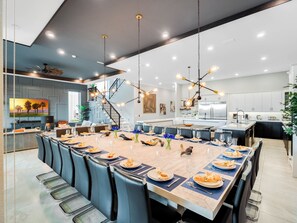 With a large kitchen and plenty of dining space to make memories with everyone at the table