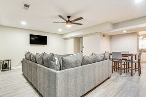 Living Room | Smart TV | Central A/C | 1st Floor