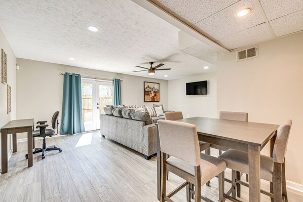 Smyrna Vacation Rental | 3BR | 2.5BA | Stairs Required | 1,452 Sq Ft