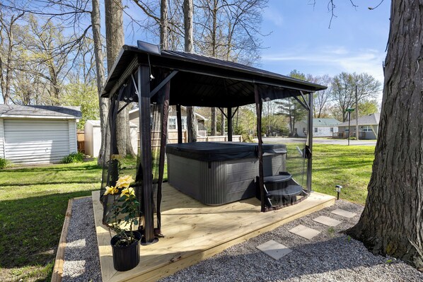 Bubbelpool utomhus