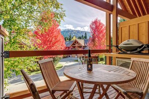 Mountain Views from Private Balcony, Weber BBQ