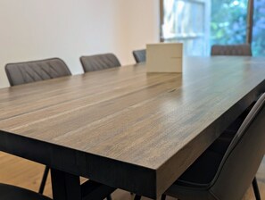 Custom made Hickory Dining Table - seating for 8