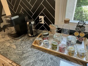 Coffee Bar w/ tea