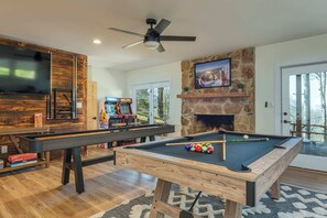 Pool table and Air hockey