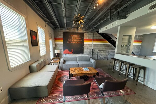 Great space to relax after a day of adventure in the city.