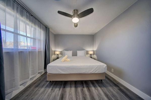 - Bedroom with King bed