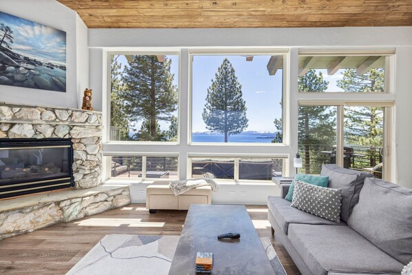 Enjoy the beautiful lake views 