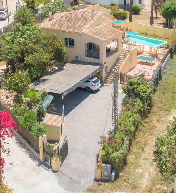 Aerial View of Casa Angilaga